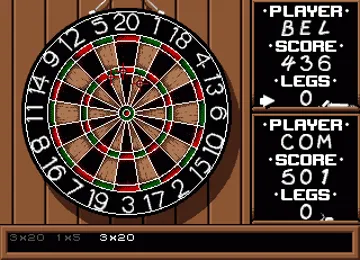 Jocky Wilson's Compendium of Darts screen shot game playing